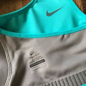 Nike Intimates & Sleepwear - NWOT Nike Dri-fit Sports Bra, Turquoise, racerback Nike Intimates & Sleepwear - NWOT Nike Dri-fit Sports Bra, Turquoise, racerback